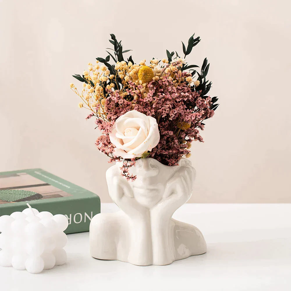 Simple Elegant Ceramic Vase for Modern Homes
