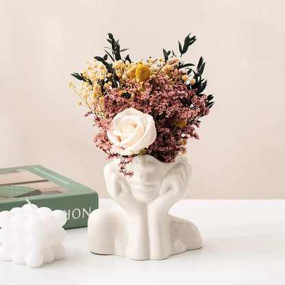 Simple Elegant Ceramic Vase for Modern Homes