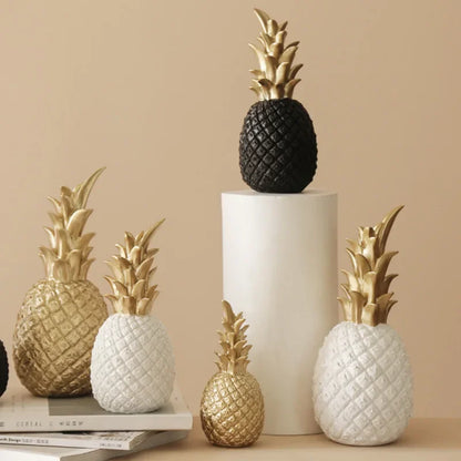 Luxury Metallic Pineapple Figurine - Befez