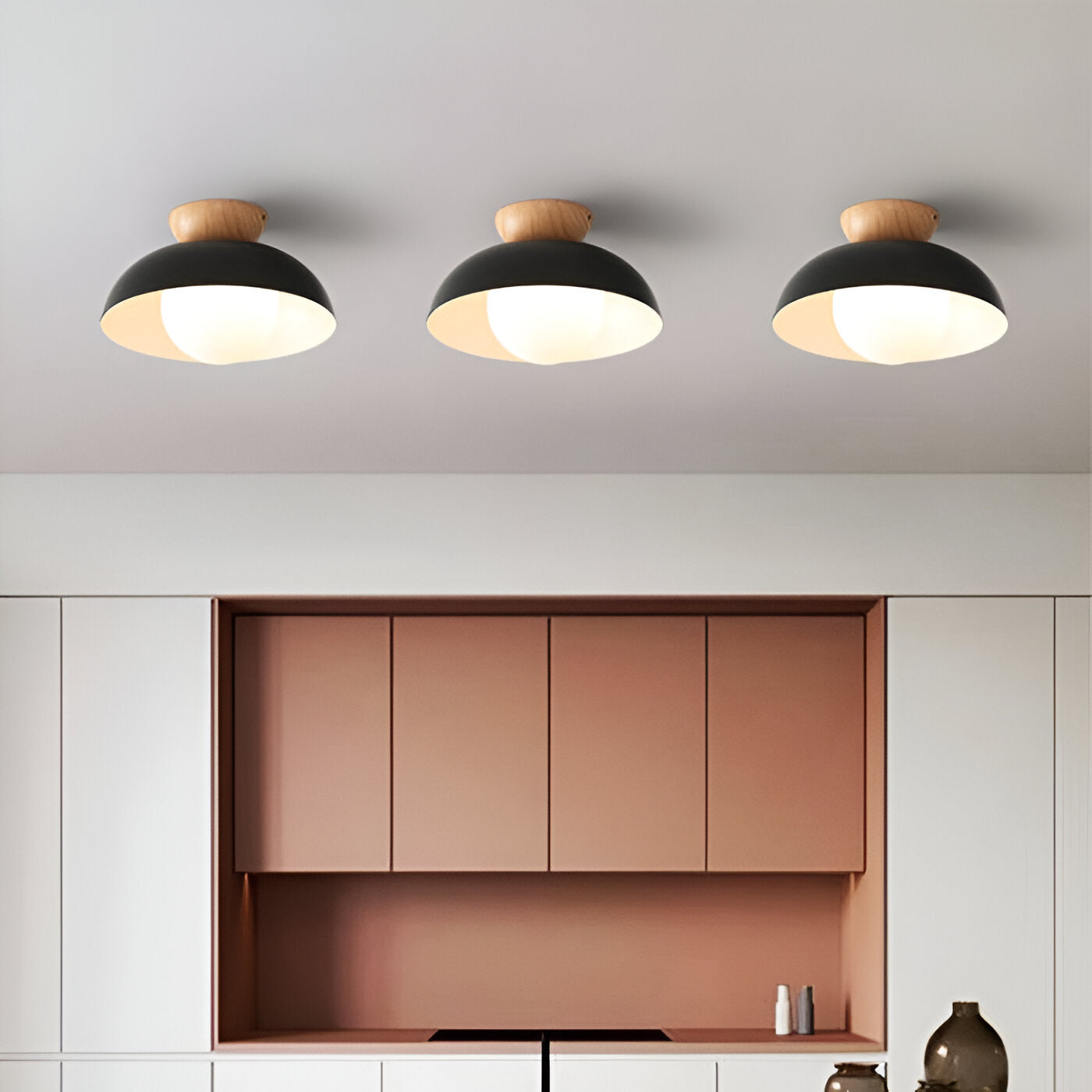 Simple Scandinavian LED Ceiling Lamp