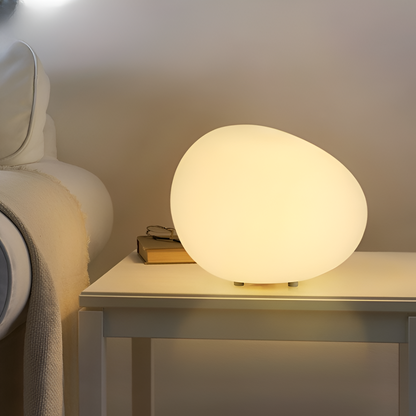 Simple Modern Round Metal Table Light