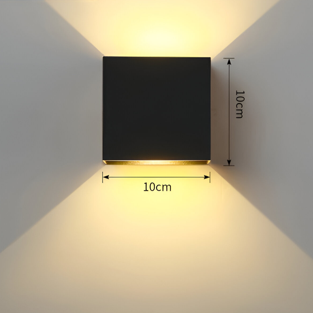 Slim LED Wall Light with USB and Cable Option
