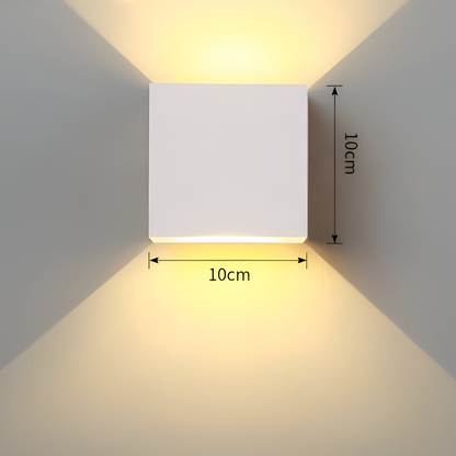 Slim LED Wall Light with USB and Cable Option