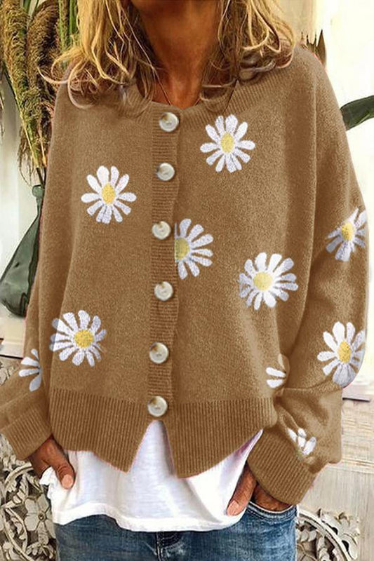 Colorful Patterned Winter Knit Sweater - Befez