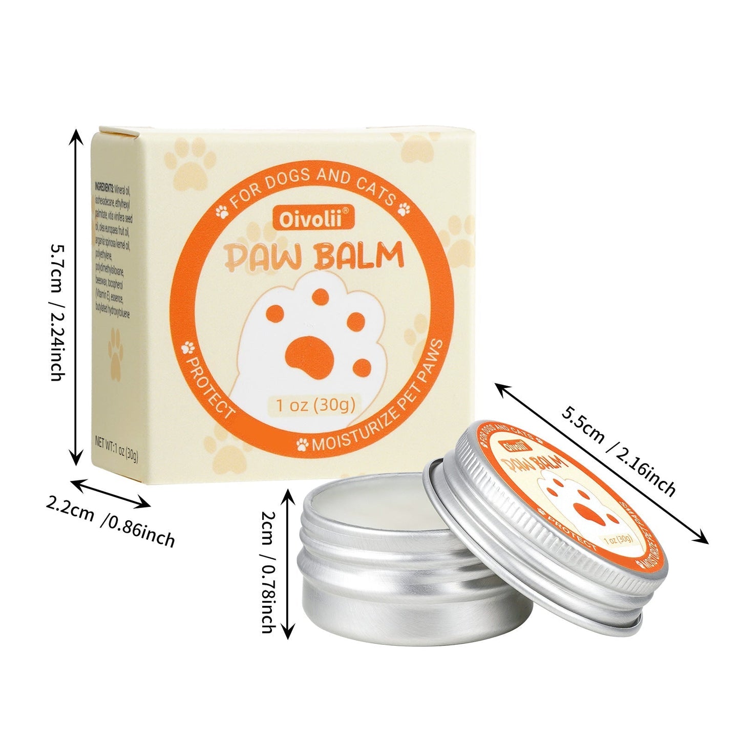 Pet Skin Soothing Cream for Dogs and Cats