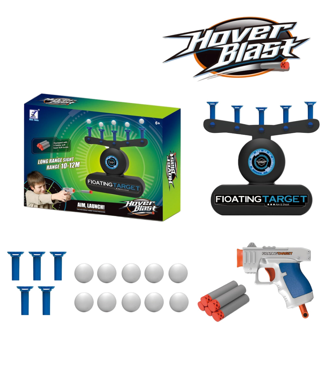 Fun Floating Target Ball Game