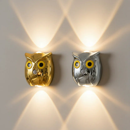 Smart Owl Nightlight Wall Lamp with Motion Sensor