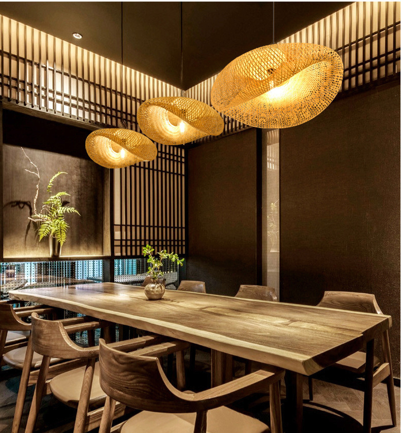Natural Bamboo Table Lamp
