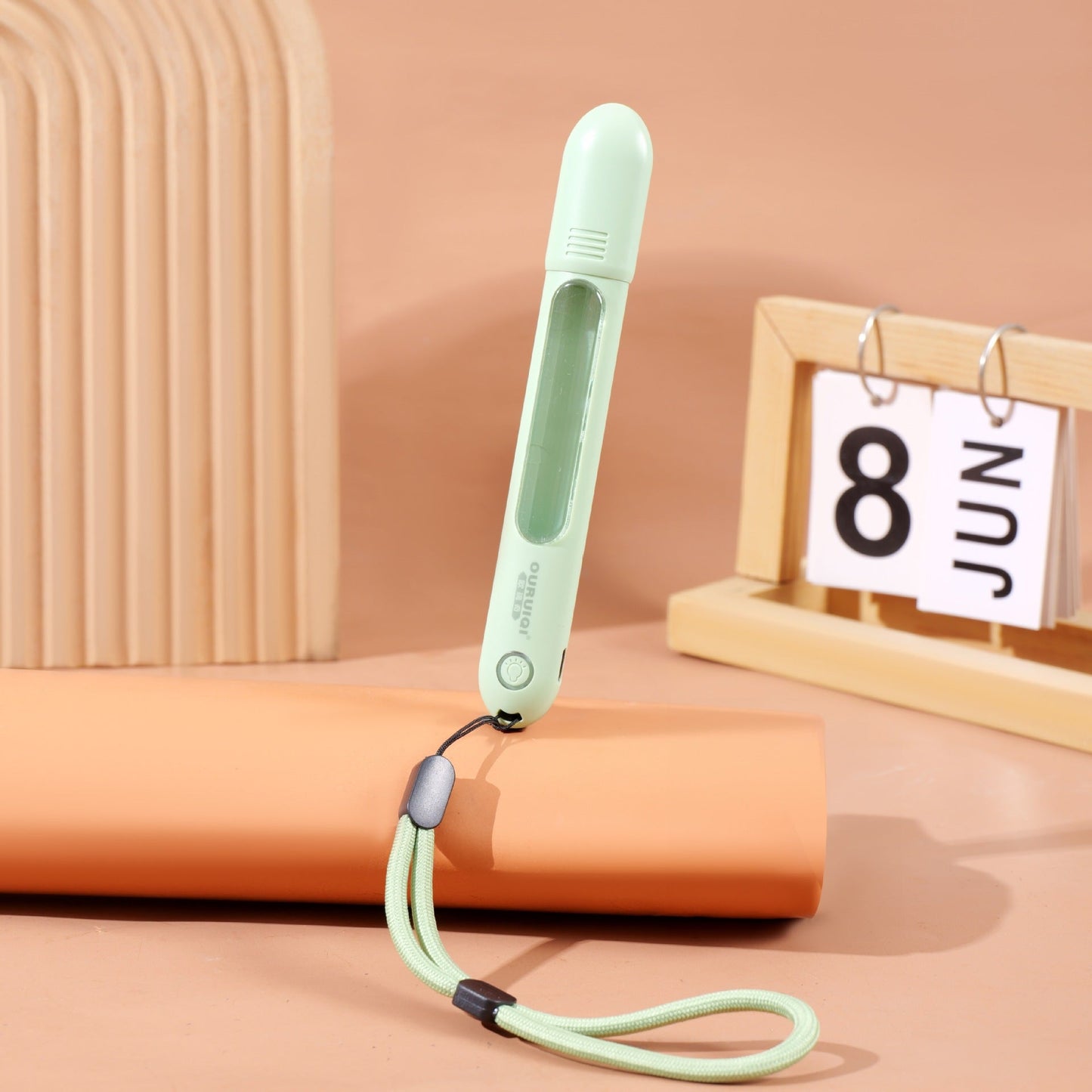 Compact Digital Thermometer with LED Screen and Wristband