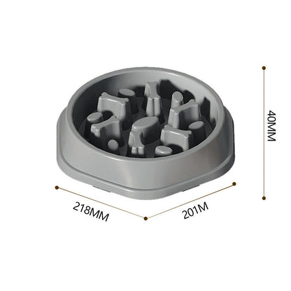 Easy Feed Slow Feeder Dog Bowl