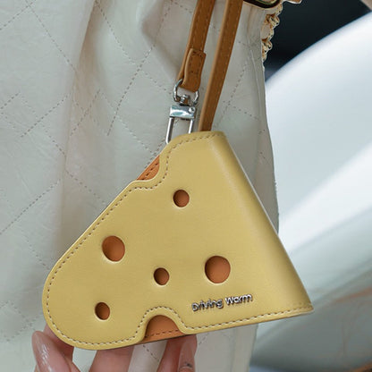 Adorable Cheese Shaped Coin Purse