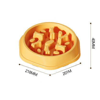 Easy Feed Slow Feeder Dog Bowl