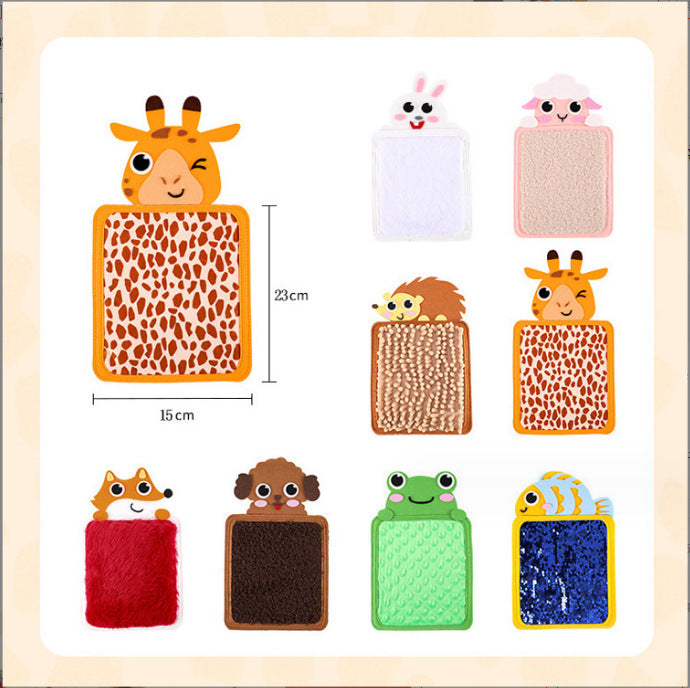 Soft Plush Animal Pillow Set of 8