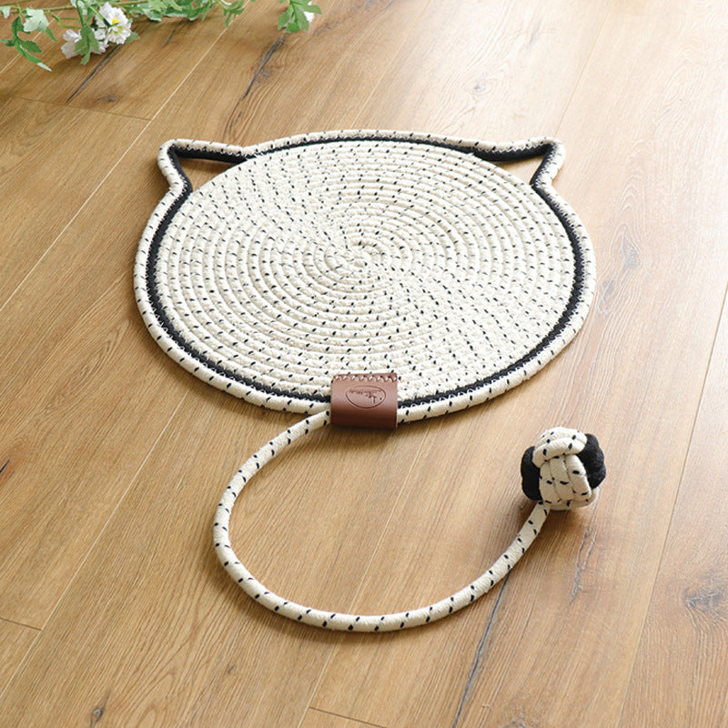 Fun Cat Scratcher Rug Pad