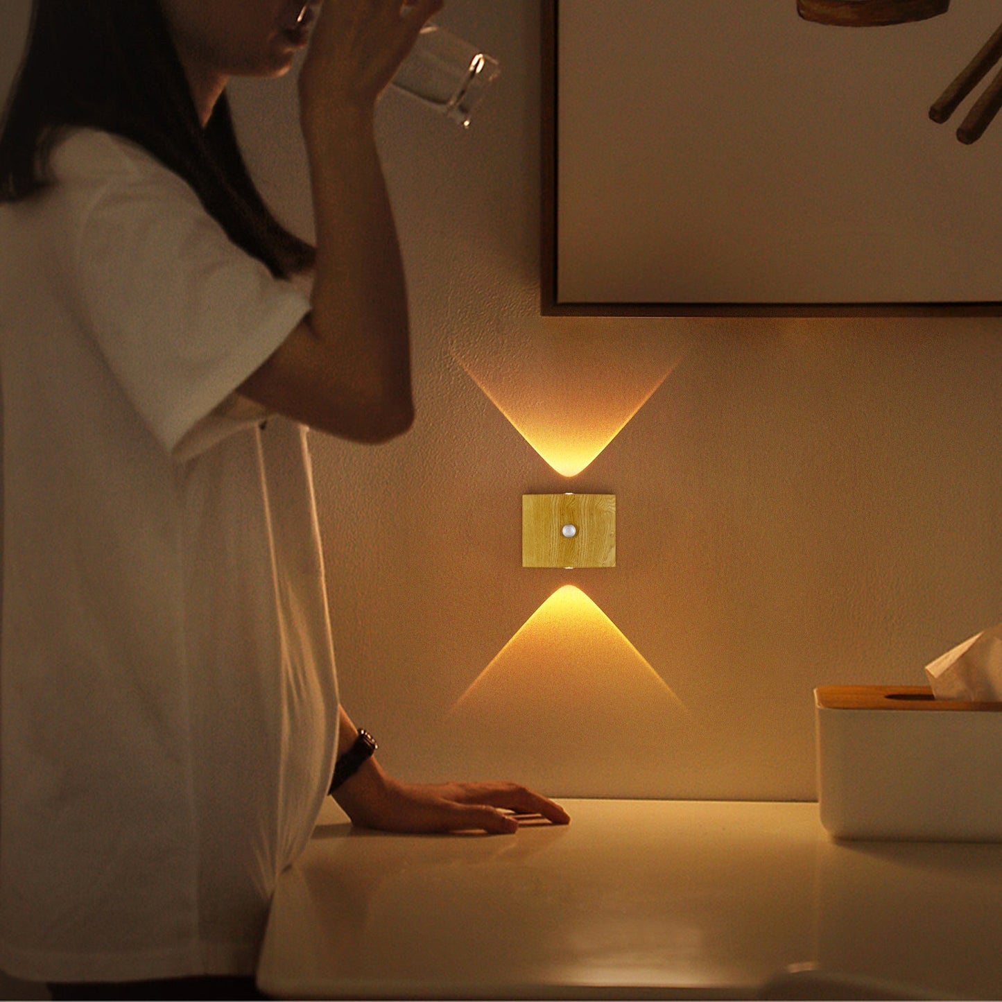 Easy Install Motion Sensor LED Wall Light