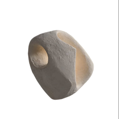 Simple White Textured Wall Lamp