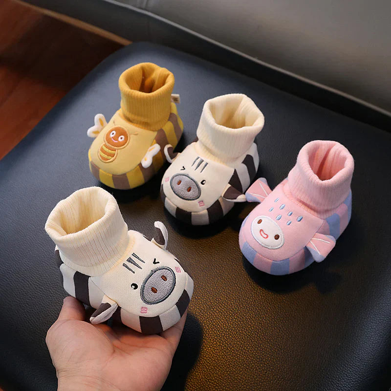 Soft Baby Bootie Socks - Warm & Grip Sole - Befez