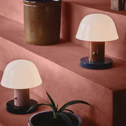 Compact Mushroom Shape Desk Light Lamp