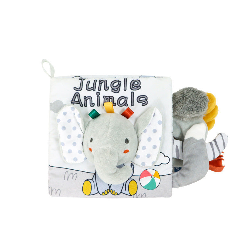 Soft Interactive Kids Plush Toy Book