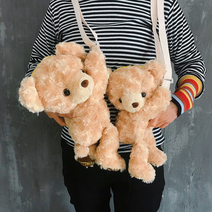 Soft Teddy Bear Backpack