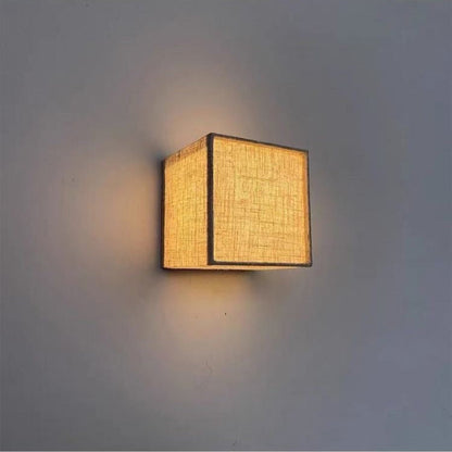 Soft Fabric Japanese Inspired Table Lamp