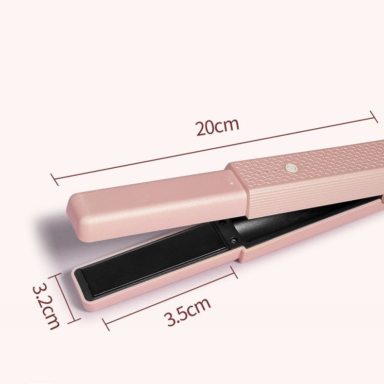 Compact Travel Hair Straightener with USB Charger