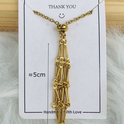 Sparkling Gemstone Pendant Necklace