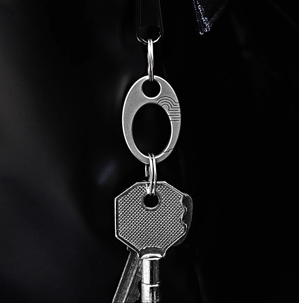 Compact Mini Titanium Keychain Tool