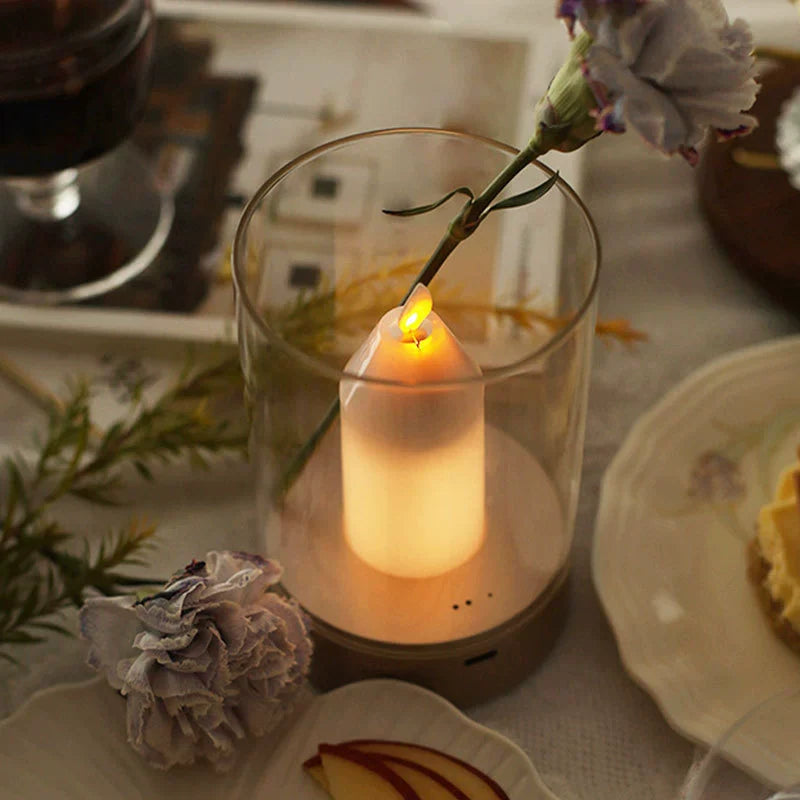 Touch Control LED Candle Light Warm Ambiance