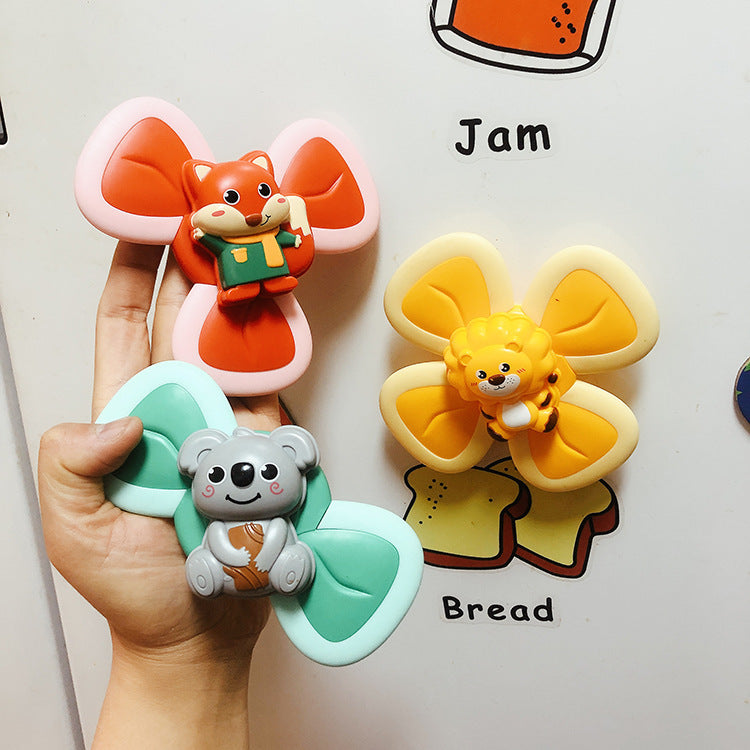 Colorful Kids Suction Spin Toy