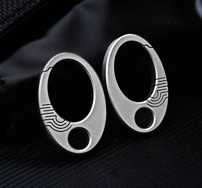 Compact Pure Titanium Keychain Tool