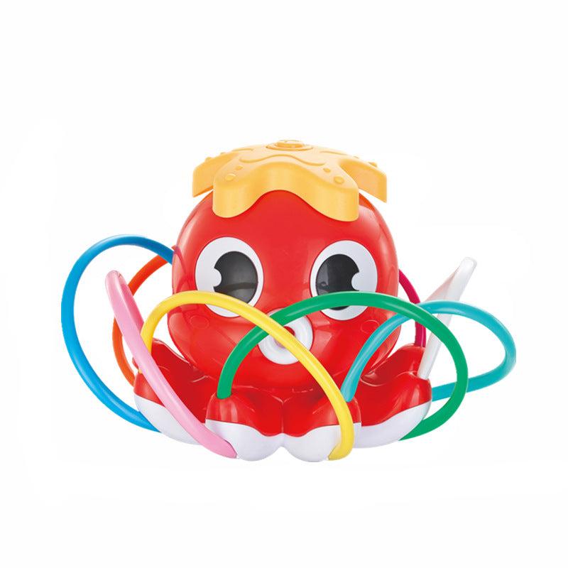 Colorful Kids Octopus Water Sprinkler Toy