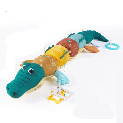 Soft Musical Crocodile Toy with Rattle