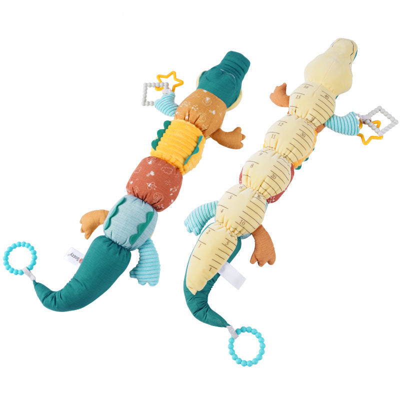 Soft Musical Crocodile Toy with Rattle