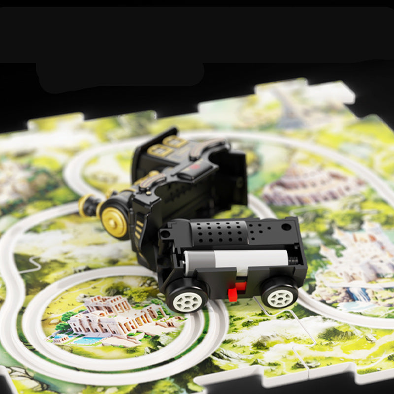 Fun Holiday Train Jigsaw Toy