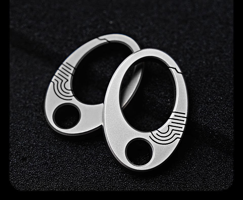 Compact Mini Titanium Keychain Tool