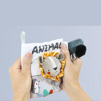 Soft Interactive Kids Plush Toy Book