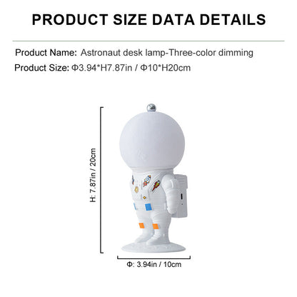 Space Theme LED Nightlight Table Lamp Home Decor Gift