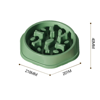Easy Feed Slow Feeder Dog Bowl