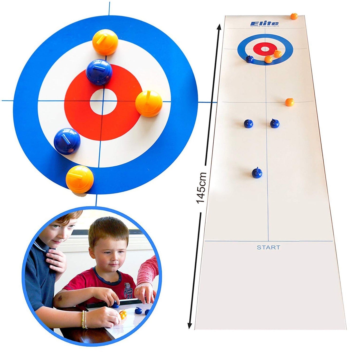 Fun Indoor Curling Board Game - Befez