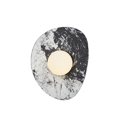 Contemporary Stone Wall Light in Nordic Style