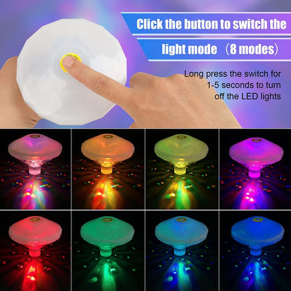 Bright Solar Powered Pool Lamp Floating Decoration