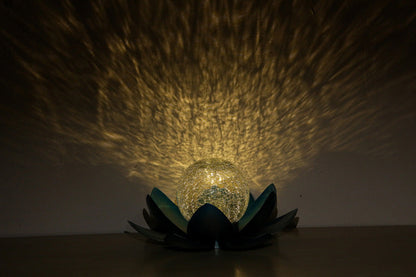 Colorful Glass Outdoor Solar Lamp