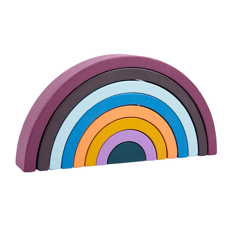 Colorful Wooden Building Blocks for Kids - Befez