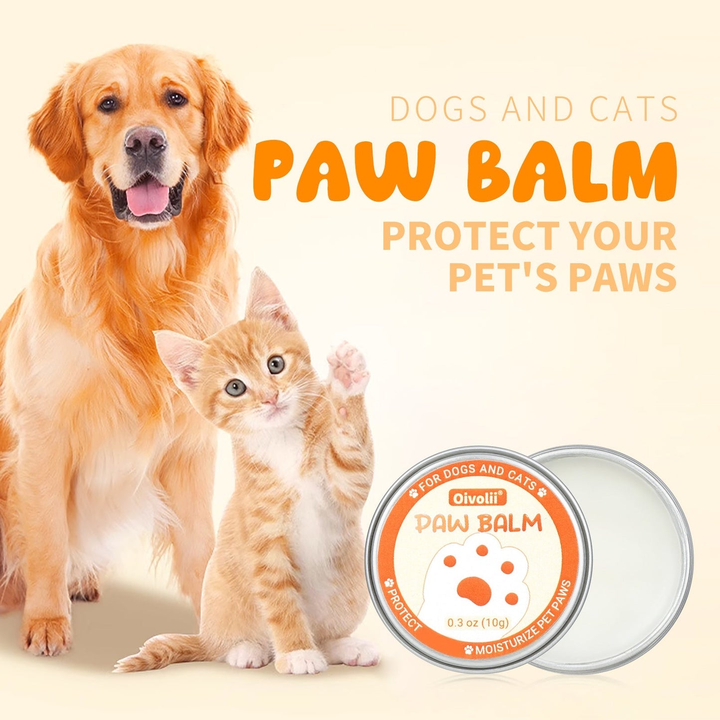 Pet Skin Soothing Cream for Dogs and Cats