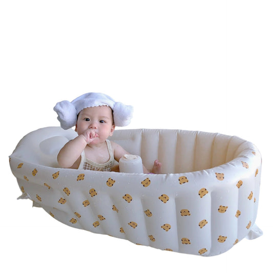 Soft Inflatable Baby Bathtub with Gentle Support - Befez