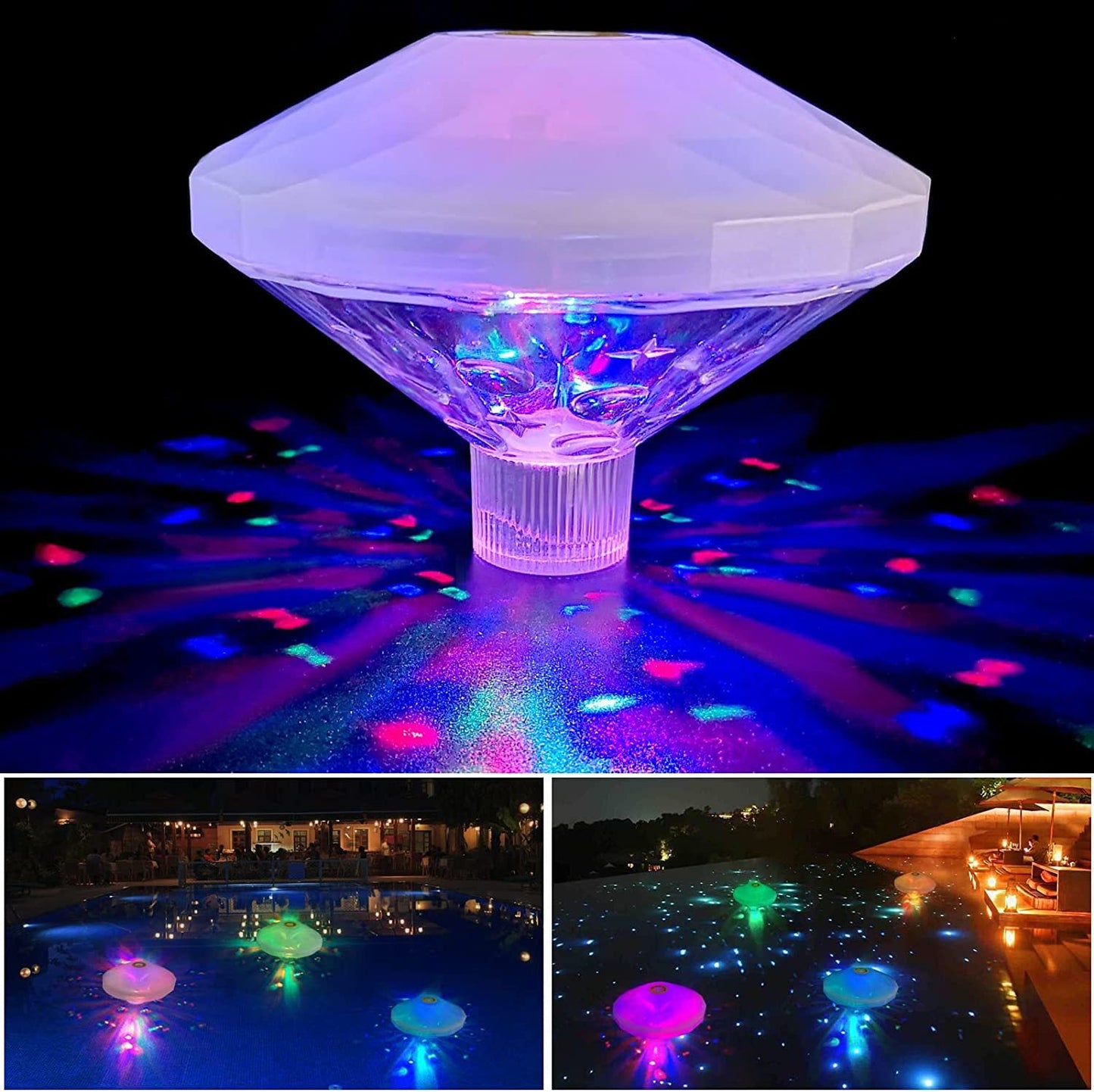 Bright Solar Powered Pool Lamp Floating Decoration - Befez