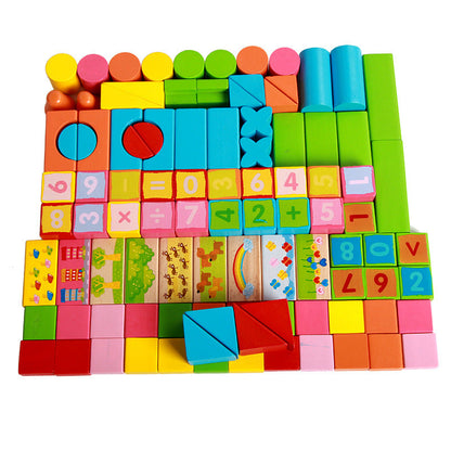 Befez | Kids Building Blocks Set with Storage Bucket