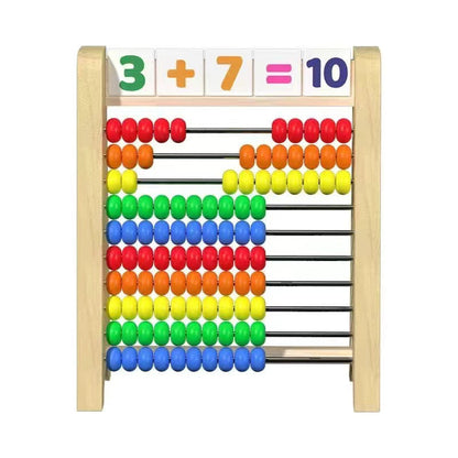 Wooden Math Counting Board for Kids Learning