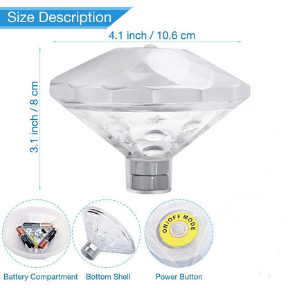 Bright Solar Powered Pool Lamp Floating Decoration